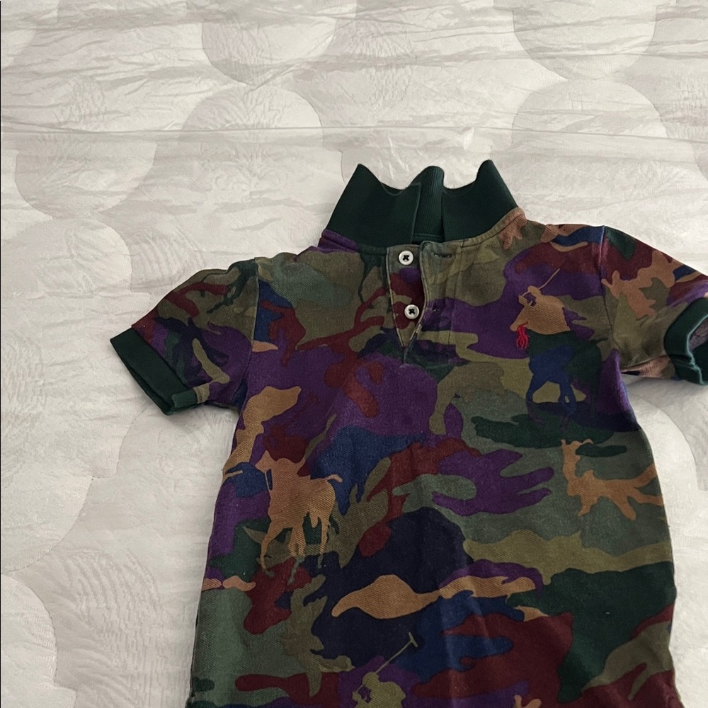 Polo by Ralph Lauren Kids Camo Polo - Multicolor